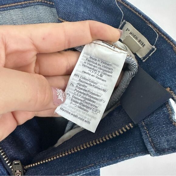 Madewell 9" Mid-Rise Skinny Jeans in Paloma Wash: Raw-Hem Edition - Picture 8 of 12